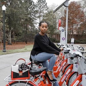 Black Sweater with Back Bow Tie